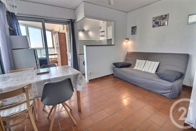 Appartement Studio cabine à vendre - 2 pièces - 24,40 m2 - Canet En Roussillon - 66 - LANGUEDOC-ROUSSILLON