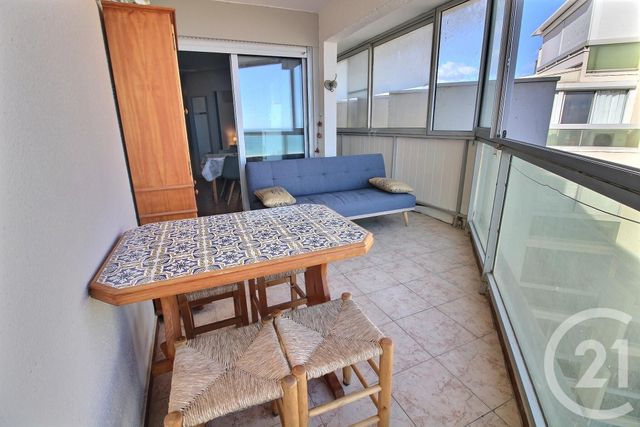 Appartement Studio cabine à vendre - 2 pièces - 24,40 m2 - Canet En Roussillon - 66 - LANGUEDOC-ROUSSILLON