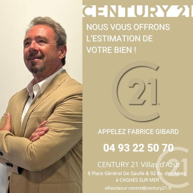 Appartement F4 &agrave; vendre - 4 pi&egrave;ces - 101,37 m2 - Cagnes Sur Mer - 06 - PROVENCE-ALPES-COTE-D-AZUR