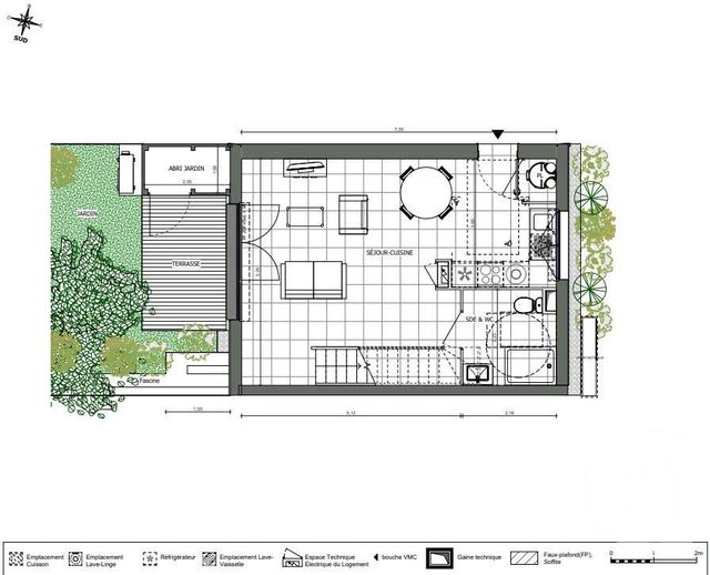 Maison &agrave; vendre - 4 pi&egrave;ces - 77,20 m2 - St Laurent Du Var - 06 - PROVENCE-ALPES-COTE-D-AZUR