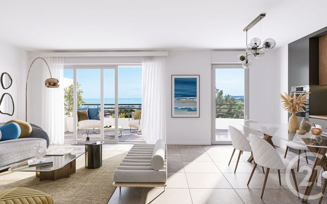 Appartement T4 &agrave; vendre - 4 pi&egrave;ces - 110,42 m2 - Villeneuve Loubet - 06 - PROVENCE-ALPES-COTE-D-AZUR