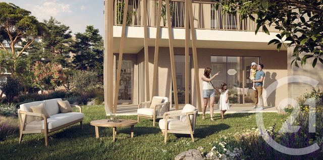 Appartement T3 à vendre - 3 pièces - 62,25 m2 - Antibes - 06 - PROVENCE-ALPES-COTE-D-AZUR