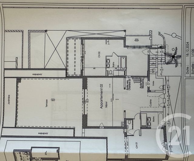 Appartement F4 à vendre - 4 pièces - 141 m2 - Cagnes Sur Mer - 06 - PROVENCE-ALPES-COTE-D-AZUR