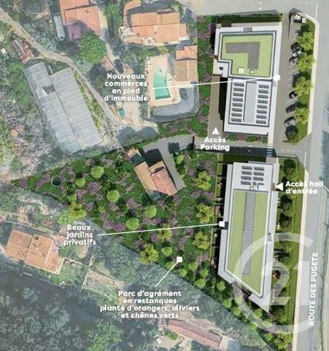 Appartement F2 à vendre - 2 pièces - 40 m2 - St Laurent Du Var - 06 - PROVENCE-ALPES-COTE-D-AZUR