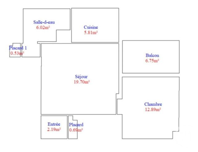 Appartement F2 à vendre - 2 pièces - 47,83 m2 - Cagnes Sur Mer - 06 - PROVENCE-ALPES-COTE-D-AZUR