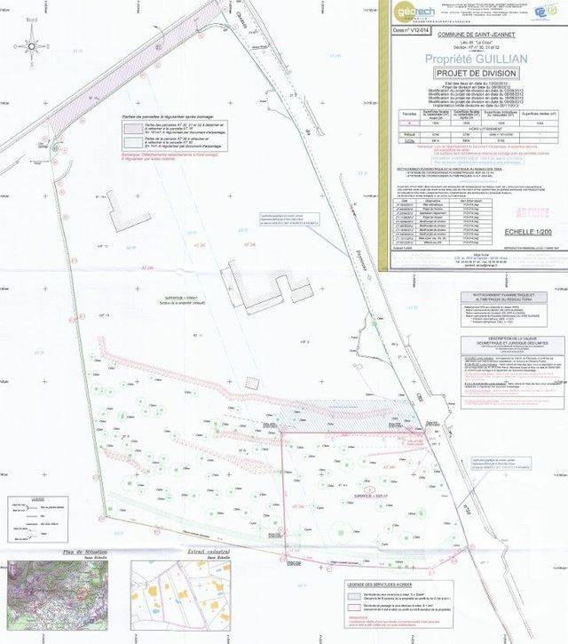 terrain - ST JEANNET - 06