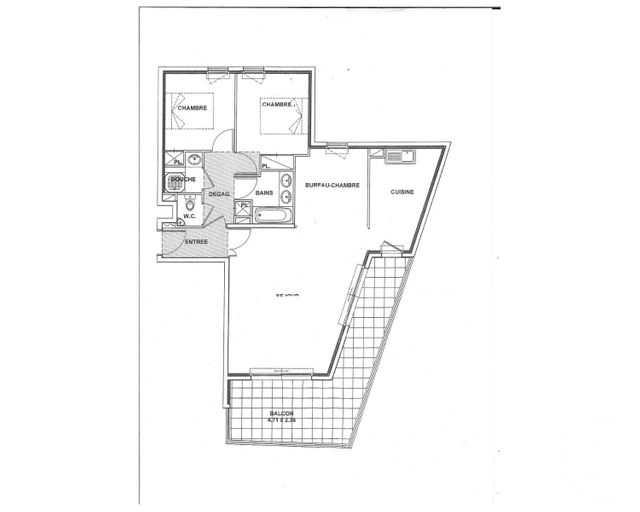 Appartement T4 &agrave; vendre - 4 pi&egrave;ces - 79,50 m2 - Cagnes Sur Mer - 06 - PROVENCE-ALPES-COTE-D-AZUR