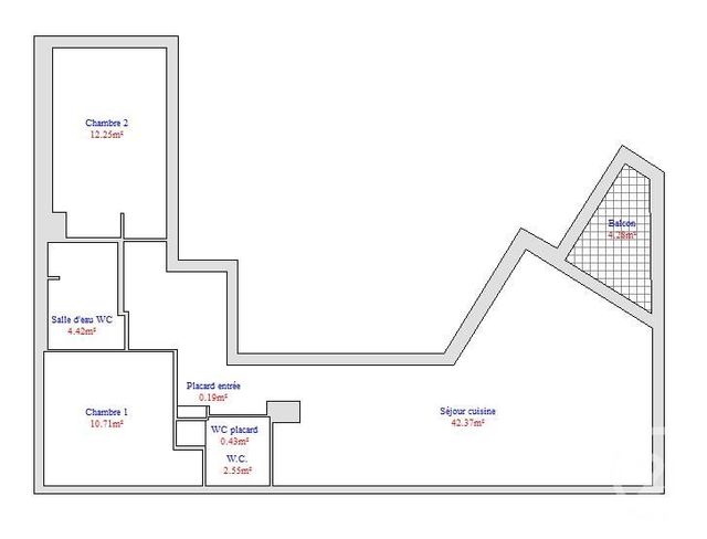 Appartement F3 &agrave; vendre - 3 pi&egrave;ces - 72,30 m2 - Cagnes Sur Mer - 06 - PROVENCE-ALPES-COTE-D-AZUR