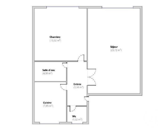 Appartement F2 &agrave; vendre - 2 pi&egrave;ces - 57,25 m2 - Cagnes Sur Mer - 06 - PROVENCE-ALPES-COTE-D-AZUR