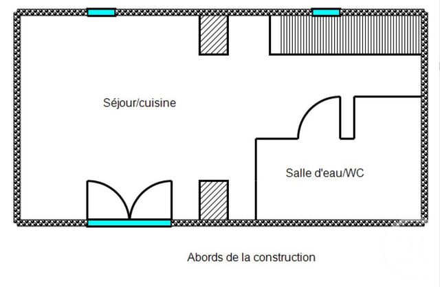 Maison &agrave; vendre - 2 pi&egrave;ces - 33,29 m2 - La Gaude - 06 - PROVENCE-ALPES-COTE-D-AZUR