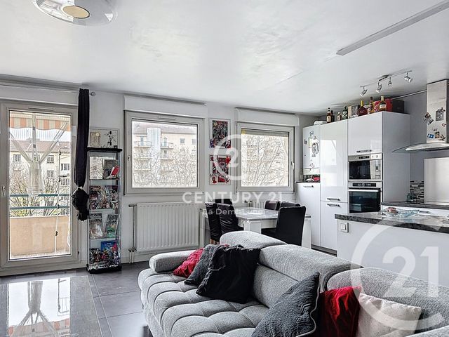 Appartement T4 à vendre - 4 pièces - 87,55 m2 - Villeurbanne - 69 - RHONE-ALPES