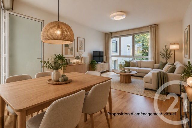 Appartement T2 &agrave; vendre - 2 pi&egrave;ces - 47,67 m2 - Francheville - 69 - RHONE-ALPES