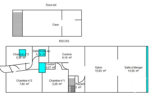 Appartement T4 à vendre - 4 pièces - 70,71 m2 - Le Touquet Paris Plage - 62 - NORD-PAS-DE-CALAIS