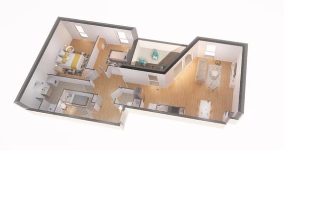 Appartement F4 &agrave; vendre - 4 pi&egrave;ces - 82 m2 - Etaples - 62 - NORD-PAS-DE-CALAIS