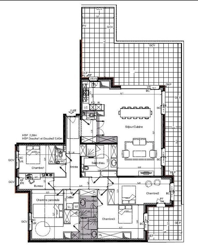 Appartement F8 &agrave; vendre - 7 pi&egrave;ces - 173,99 m2 - Le Touquet Paris Plage - 62 - NORD-PAS-DE-CALAIS
