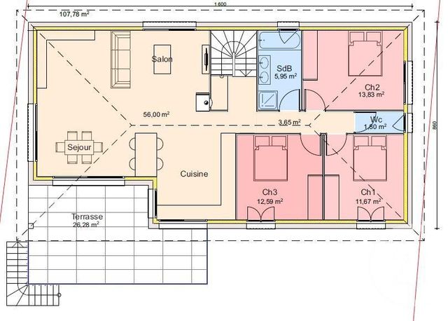 Maison à vendre - 5 pièces - 143,32 m2 - Neffes - 05 - PROVENCE-ALPES-COTE-D-AZUR