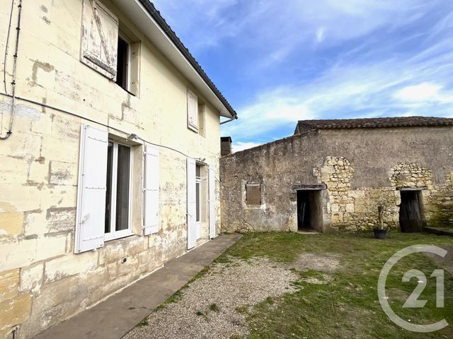 Maison &agrave; vendre - 6 pi&egrave;ces - 138 m2 - Tizac De Curton - 33 - AQUITAINE