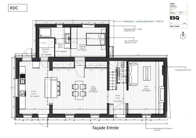 Maison à vendre - 5 pièces - 145 m2 - Moulon - 33 - AQUITAINE