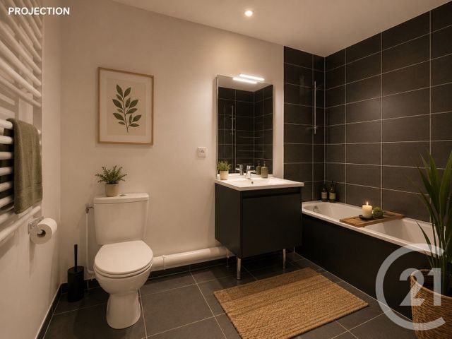 Appartement F2 &agrave; vendre - 2 pi&egrave;ces - 41,60 m2 - Ozoir La Ferriere - 77 - ILE-DE-FRANCE