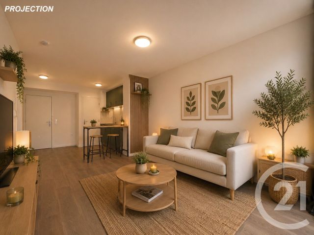 Appartement F2 &agrave; vendre - 2 pi&egrave;ces - 41,60 m2 - Ozoir La Ferriere - 77 - ILE-DE-FRANCE