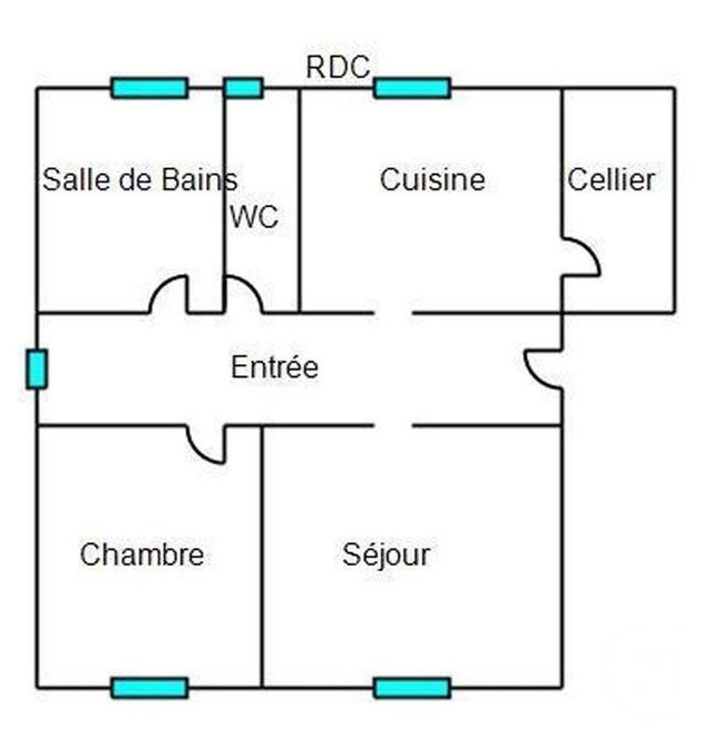 Appartement F2 &agrave; louer - 2 pi&egrave;ces - 61,10 m2 - Hericourt - 70 - FRANCHE-COMTE