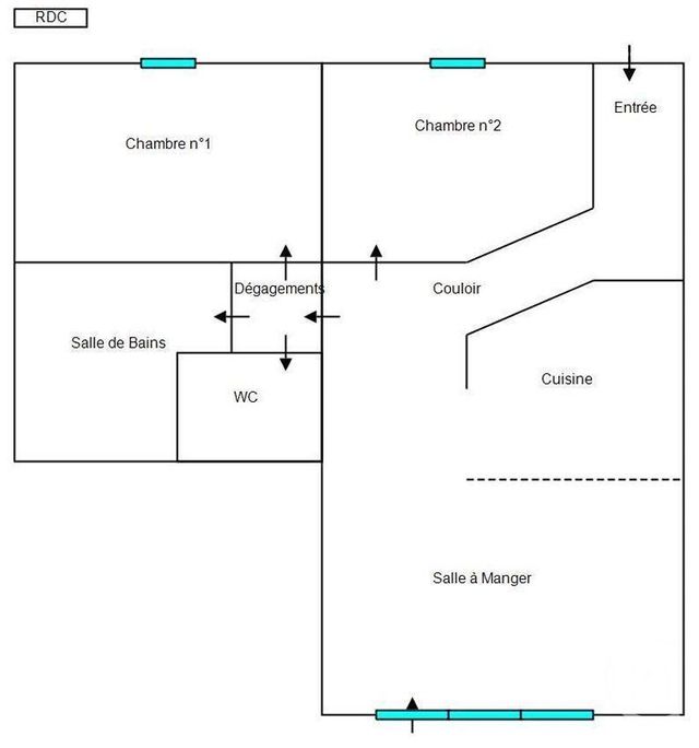 Appartement F3 &agrave; louer - 3 pi&egrave;ces - 72,27 m2 - St Sauveur - 70 - FRANCHE-COMTE
