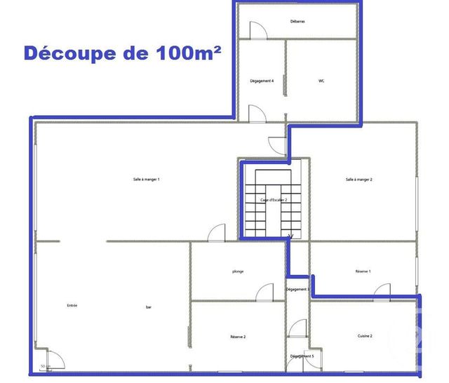 Local commercial à louer - 181.5 m2 - 70 - Haute-Saone