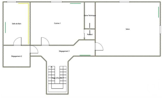 Local commercial à louer - 181.5 m2 - 70 - Haute-Saone