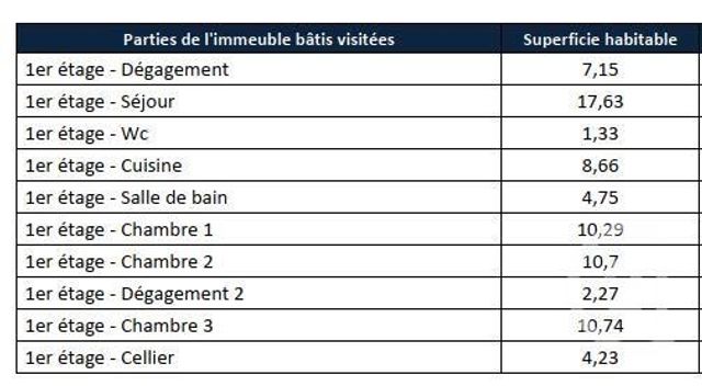 Appartement F4 &agrave; louer - 4 pi&egrave;ces - 77,75 m2 - St Sauveur - 70 - FRANCHE-COMTE