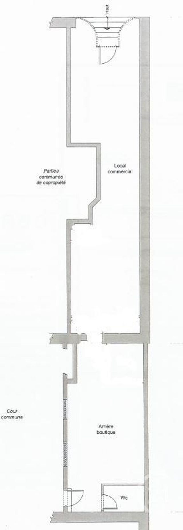 Appartement Local &agrave; louer - 2 pi&egrave;ces - 77,40 m2 - Luxeuil Les Bains - 70 - FRANCHE-COMTE