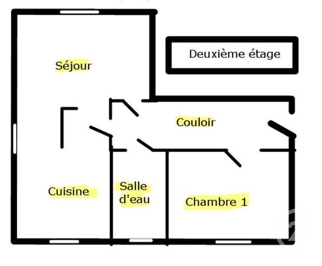 Appartement F2 &agrave; louer - 2 pi&egrave;ces - 40,24 m2 - Lure - 70 - FRANCHE-COMTE