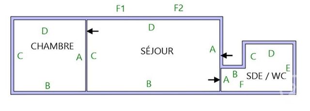 Appartement F2 &agrave; louer - 2 pi&egrave;ces - 29,18 m2 - Hericourt - 70 - FRANCHE-COMTE