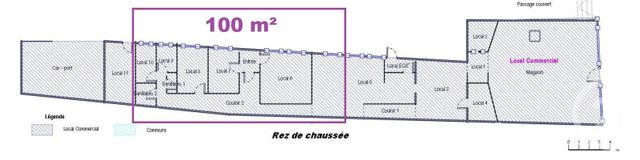 Appartement Local &agrave; louer - 8 pi&egrave;ces - 100 m2 - Lure - 70 - FRANCHE-COMTE