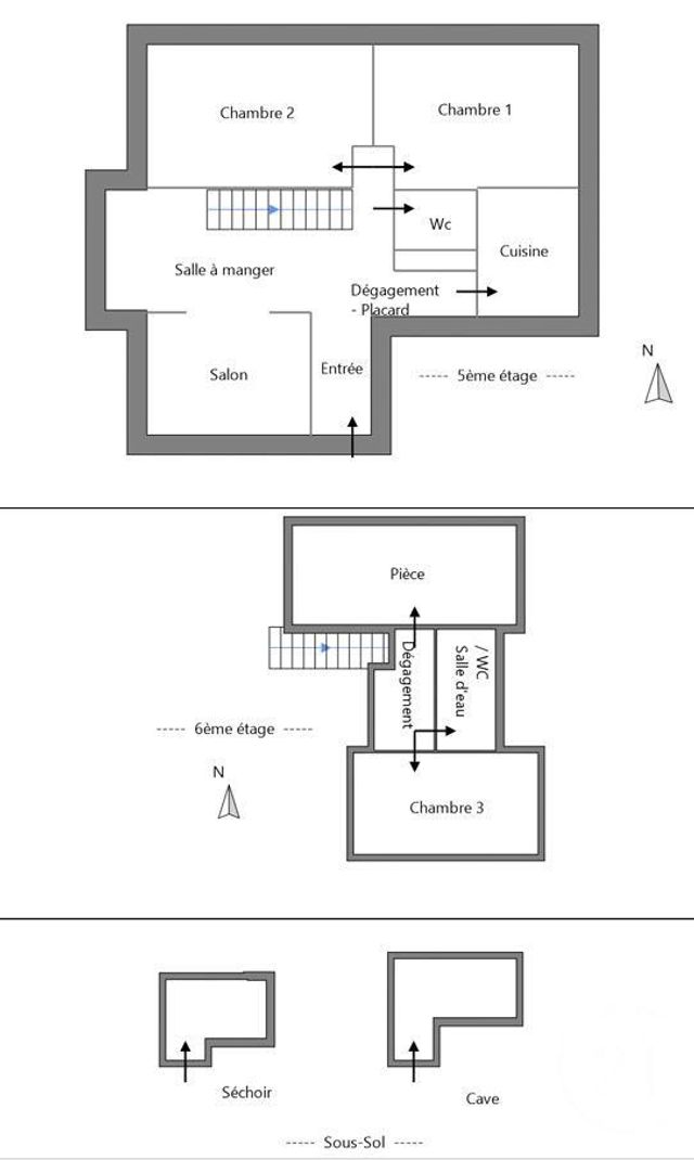 Appartement F5 &agrave; louer - 5 pi&egrave;ces - 88,99 m2 - Vesoul - 70 - FRANCHE-COMTE