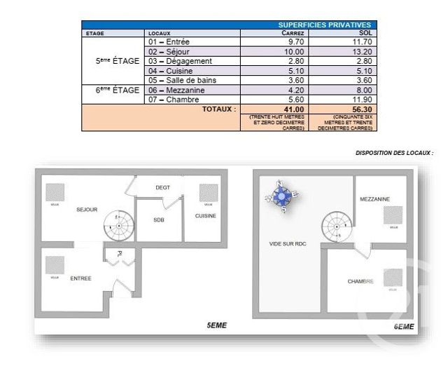 Appartement F2 &agrave; louer - 2 pi&egrave;ces - 41 m2 - Vesoul - 70 - FRANCHE-COMTE