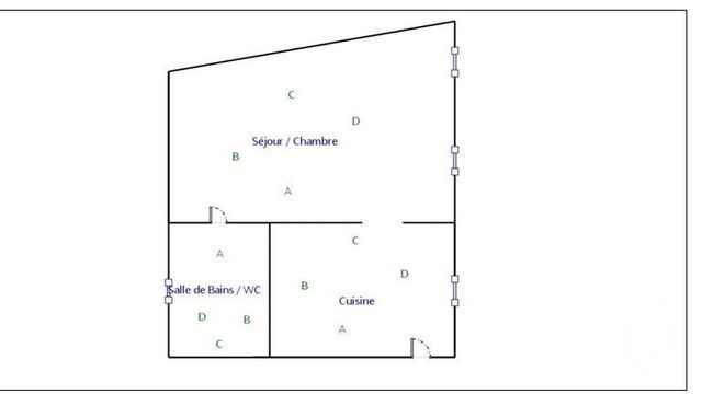 Immeuble &agrave; vendre - 212 m2 - Abbeville - 80 - PICARDIE