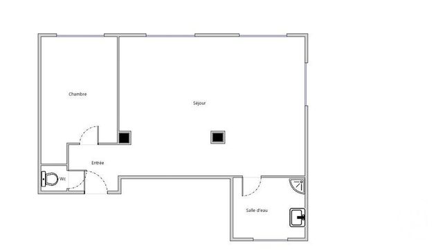 Appartement F2 &agrave; louer - 2 pi&egrave;ces - 58 m2 - Abbeville - 80 - PICARDIE