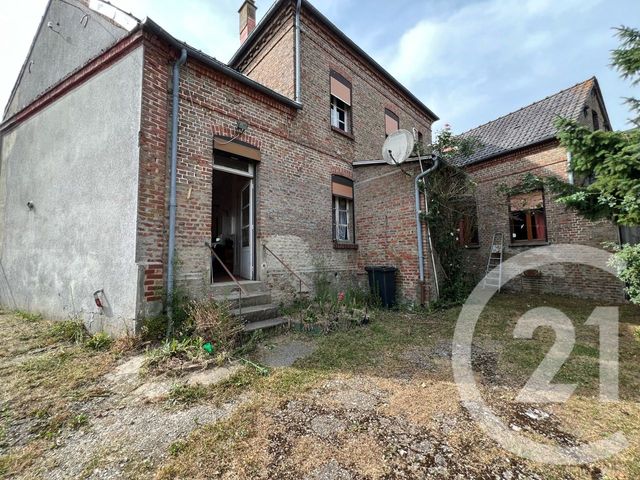 Maison &agrave; vendre - 6 pi&egrave;ces - 128 m2 - Oneux - 80 - PICARDIE