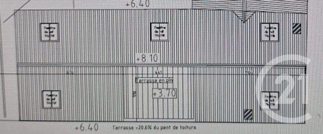 Appartement F5 à vendre - 5 pièces - 114,80 m2 - Nancy - 54 - LORRAINE