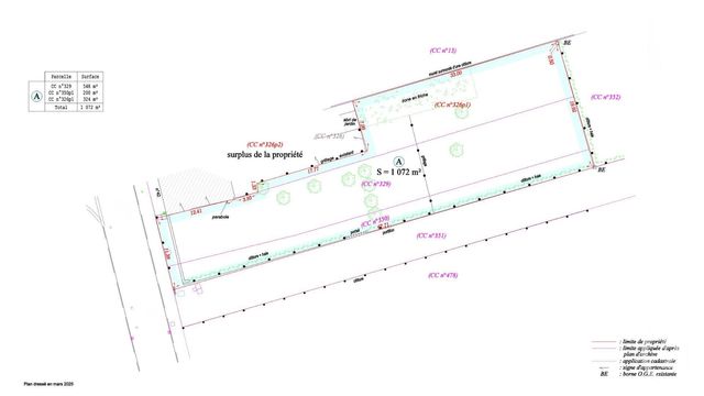 Terrain &agrave; vendre - 1072 m2 - Hazebrouck - 59 - NORD-PAS-DE-CALAIS