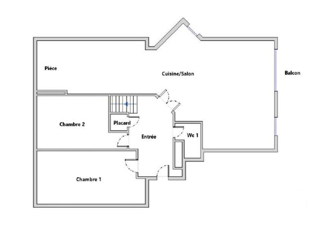 Appartement T6 à vendre - 6 pièces - 110,81 m2 - Eybens - 38 - RHONE-ALPES