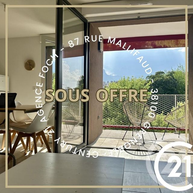 Prix immobilier GRENOBLE - Photo d’un appartement vendu