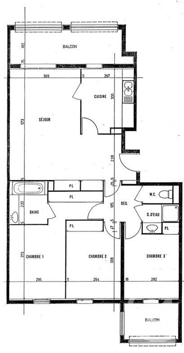 Appartement F4 &agrave; vendre - 4 pi&egrave;ces - 85,15 m2 - Montpellier - 34 - LANGUEDOC-ROUSSILLON