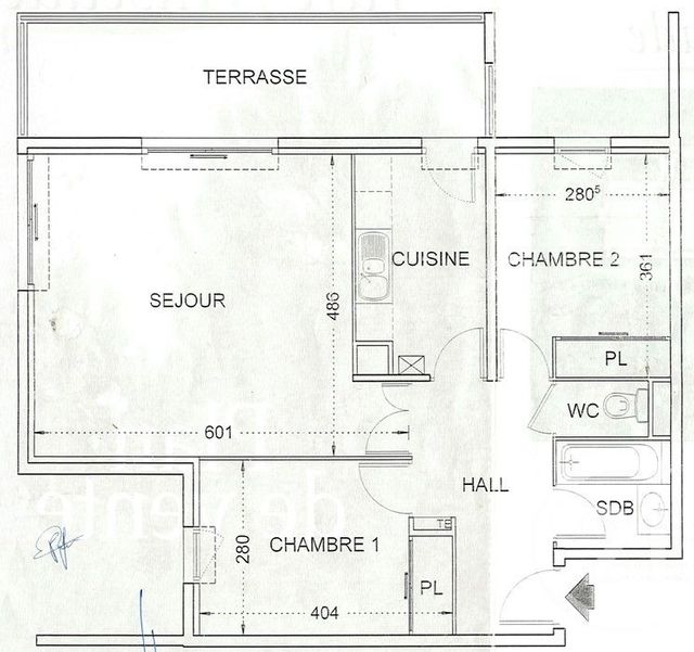 Appartement F3 &agrave; vendre - 3 pi&egrave;ces - 65,93 m2 - Montpellier - 34 - LANGUEDOC-ROUSSILLON