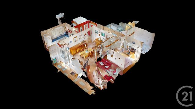 Appartement à vendre - 3 pièces - 80 m2 - St Quentin - 02 - PICARDIE