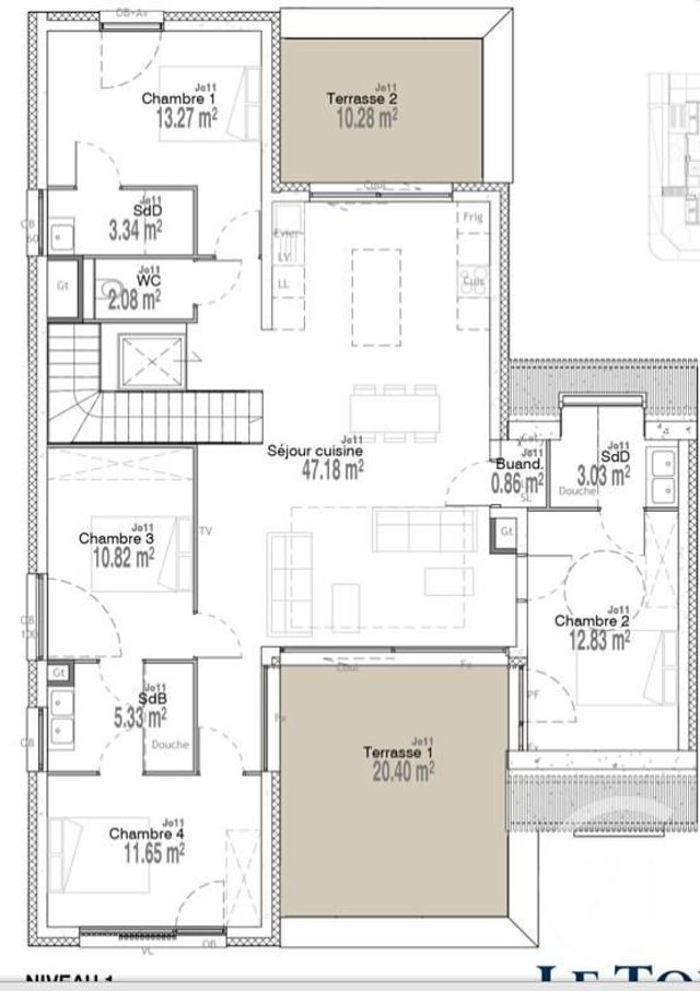 Appartement T4 &agrave; vendre - 5 pi&egrave;ces - 120 m2 - Le Touquet Paris Plage - 62 - NORD-PAS-DE-CALAIS