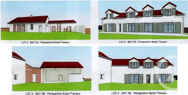 Maison &agrave; vendre - 2 pi&egrave;ces - 172 m2 - Lommoye - 78 - ILE-DE-FRANCE