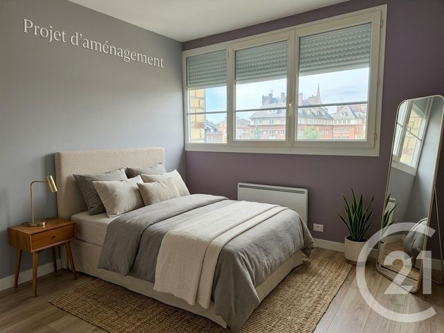 Appartement T3 &agrave; vendre - 3 pi&egrave;ces - 55,66 m2 - Lisieux - 14 - BASSE-NORMANDIE