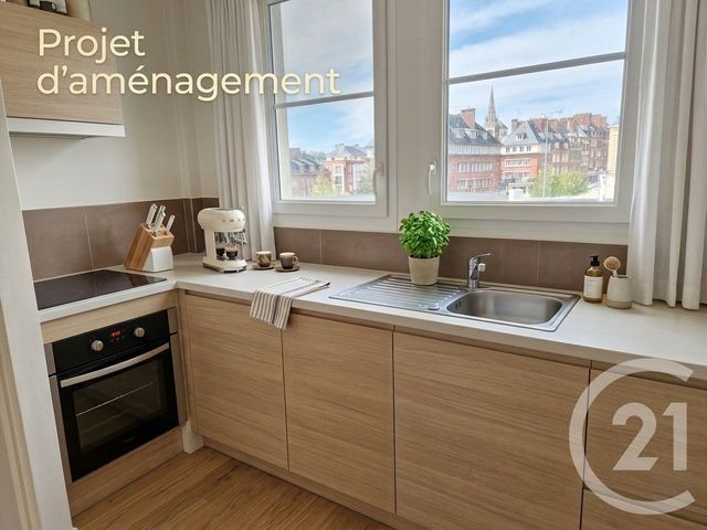 Appartement T3 &agrave; vendre - 3 pi&egrave;ces - 55,66 m2 - Lisieux - 14 - BASSE-NORMANDIE