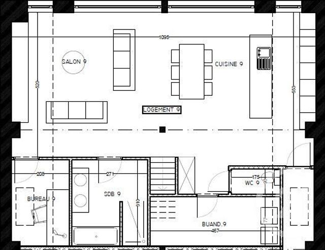 Appartement Loft &agrave; vendre - 3 pi&egrave;ces - 90 m2 - Roubaix - 59 - NORD-PAS-DE-CALAIS